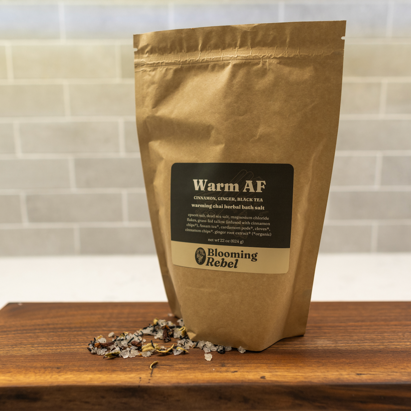 Warm AF | Warming Herbal Bath Salt